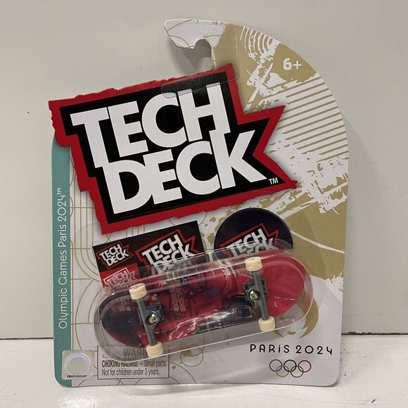 2024 Paris Olympics x Tech Deck Skateboard Fingerboard Felipe Gustavo Rare HTF - Picture 1 of 3